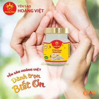 Tổ yến chưng sẵn hoàng việt - yến hũ chưng sẵn có 7vị