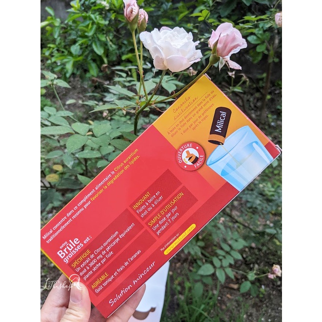 Nước uống Detox Milica Brule  7 ngày vị cam dứa giảm mỡ giảm cân