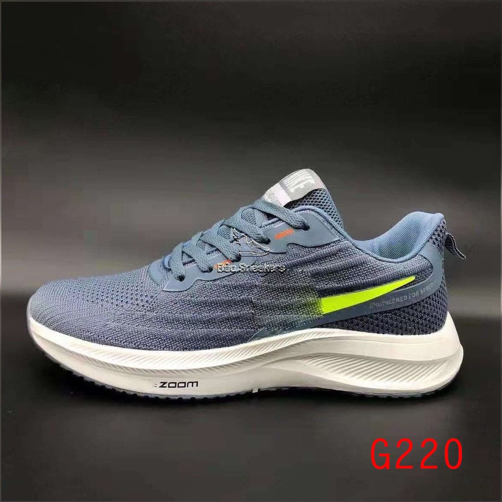 Giày nam NK cao cấp, giày thể thao tập gym chạy bộ Bảo Sneaker