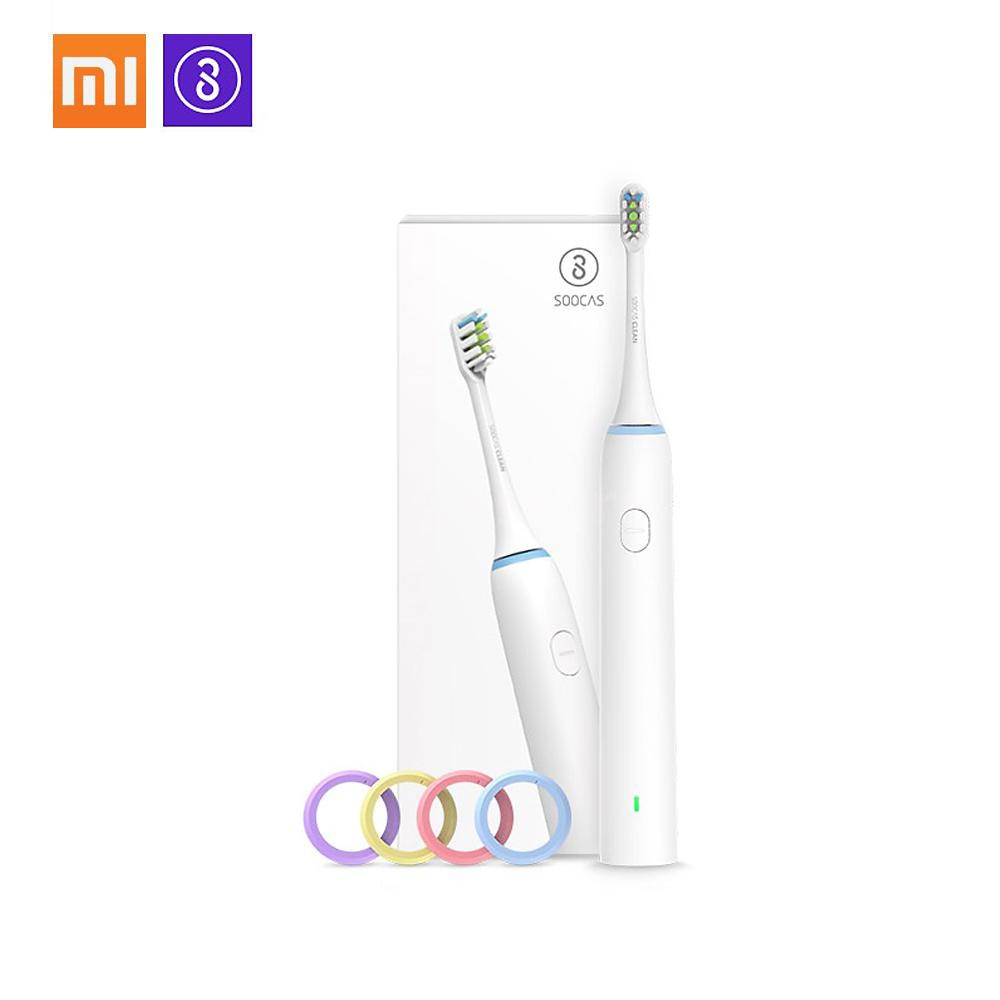 Bàn Chải Đánh Răng Xiaomi Soocare Soocas Chống Thấm Nước Siêu Âm Thông Minh Có Thể Sạc Lại