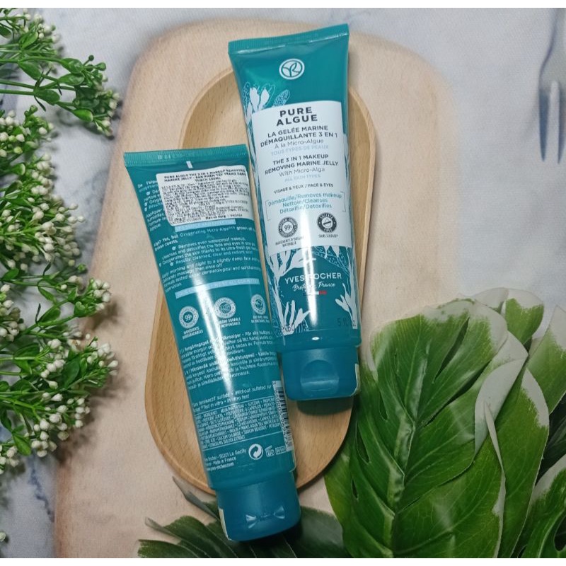 Thạch tẩy trang PURE ALGUE 3 IN 1 Yves Rocher Pháp 150ml