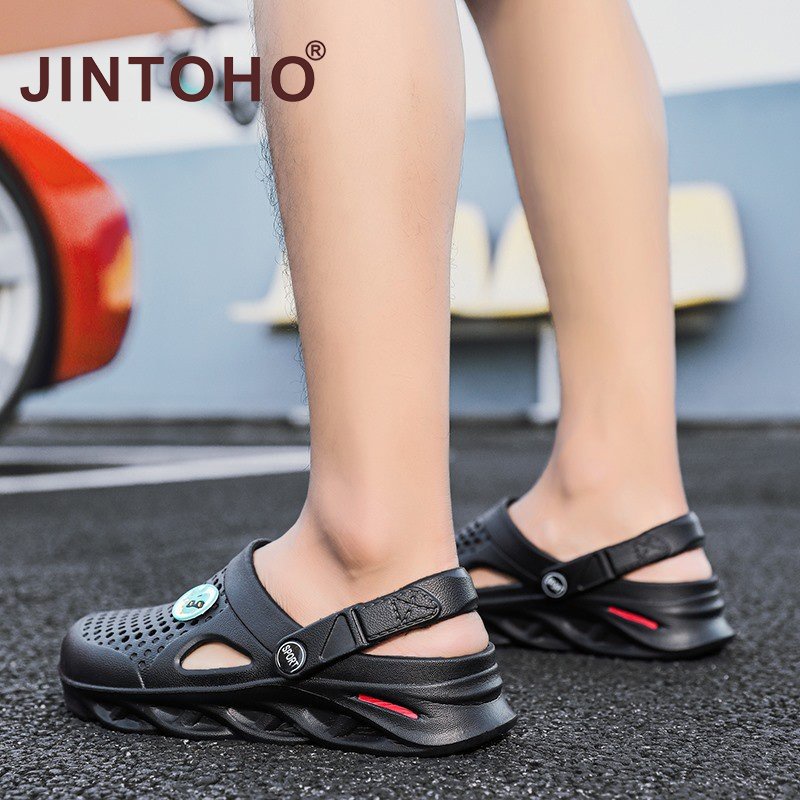 Dép Sandal Thể Thao Thiết Kế Lỗ Thoáng Khí Size 40-45 Thời Trang Trẻ Trung