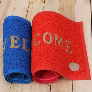 2 THẢM CHÙI CHÂN WELCOME KT:40*60/TẤM