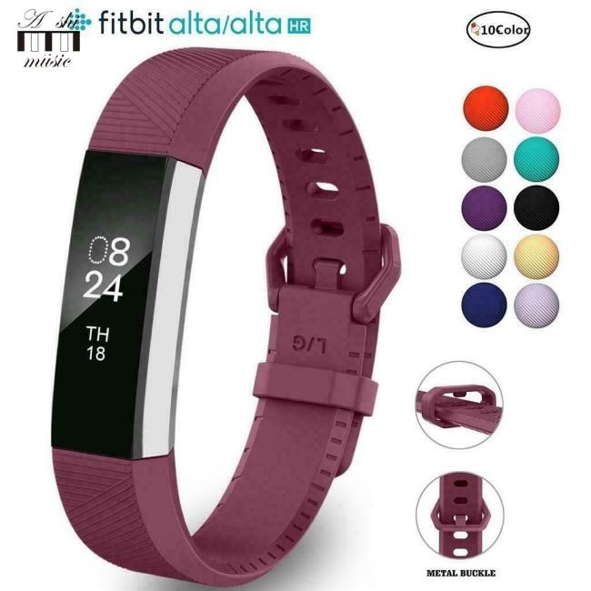 Vòng Đeo Tay Màu Đỏ Cho Đồng Hồ Thông Minh Fitbit Alta / Alta Hr