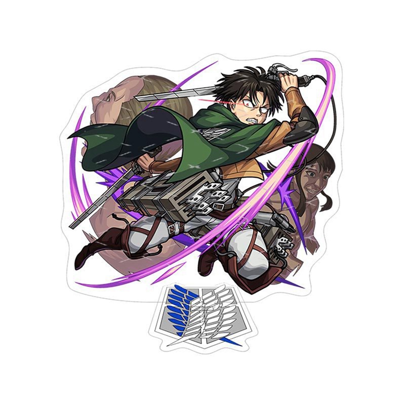 Giá Đỡ Mô Hình Nhân Vật Attack On Titan Bằng Acrylic Độc Đáo Trang Trí Bàn Làm Việc