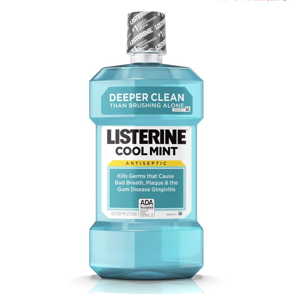 ✅[CHÍNH HÃNG] NƯỚC SÚC MIỆNG LISTERINE COOL MINT 750ml