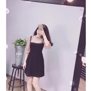 Váy phối ren cực đẹp