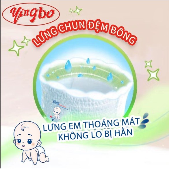 Bỉm/tã quần yingbo size M100 L100 XL100 XXL100 XXXL100