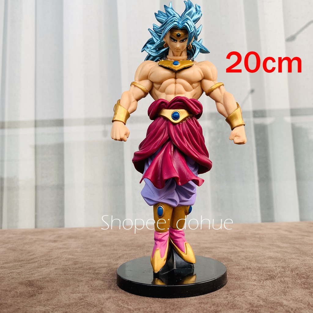 Mô Hình Figure Dragon Ball Broly Tóc Xanh 20cm