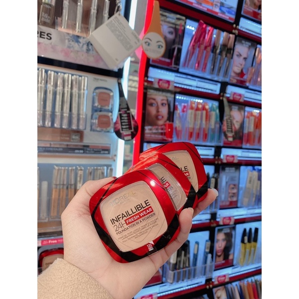 Phấn phủ Loreal infallible 24h fresh wear powder