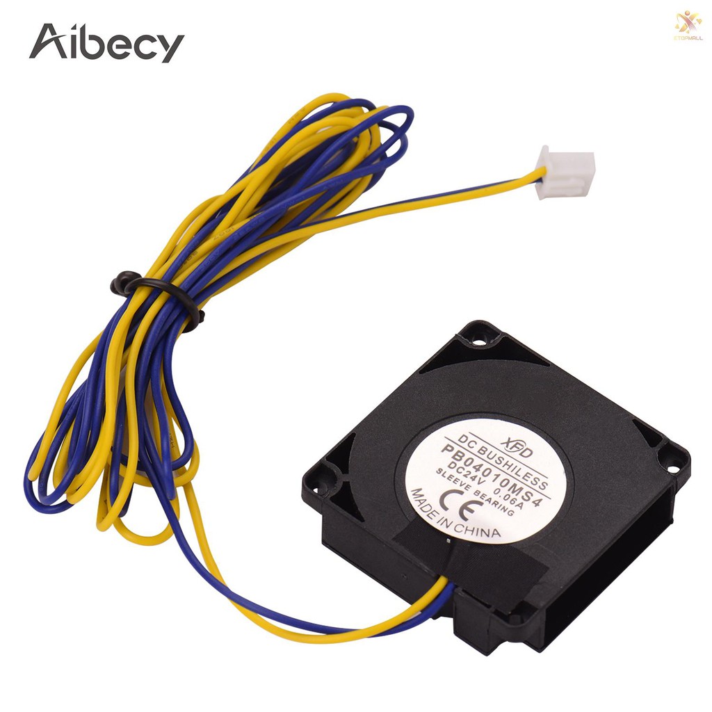 Quạt Tản Nhiệt E &amp; T Aibecy 4010 40x40x10mm 12v Dc Cho Máy In 3d Cr-105 Cr-104