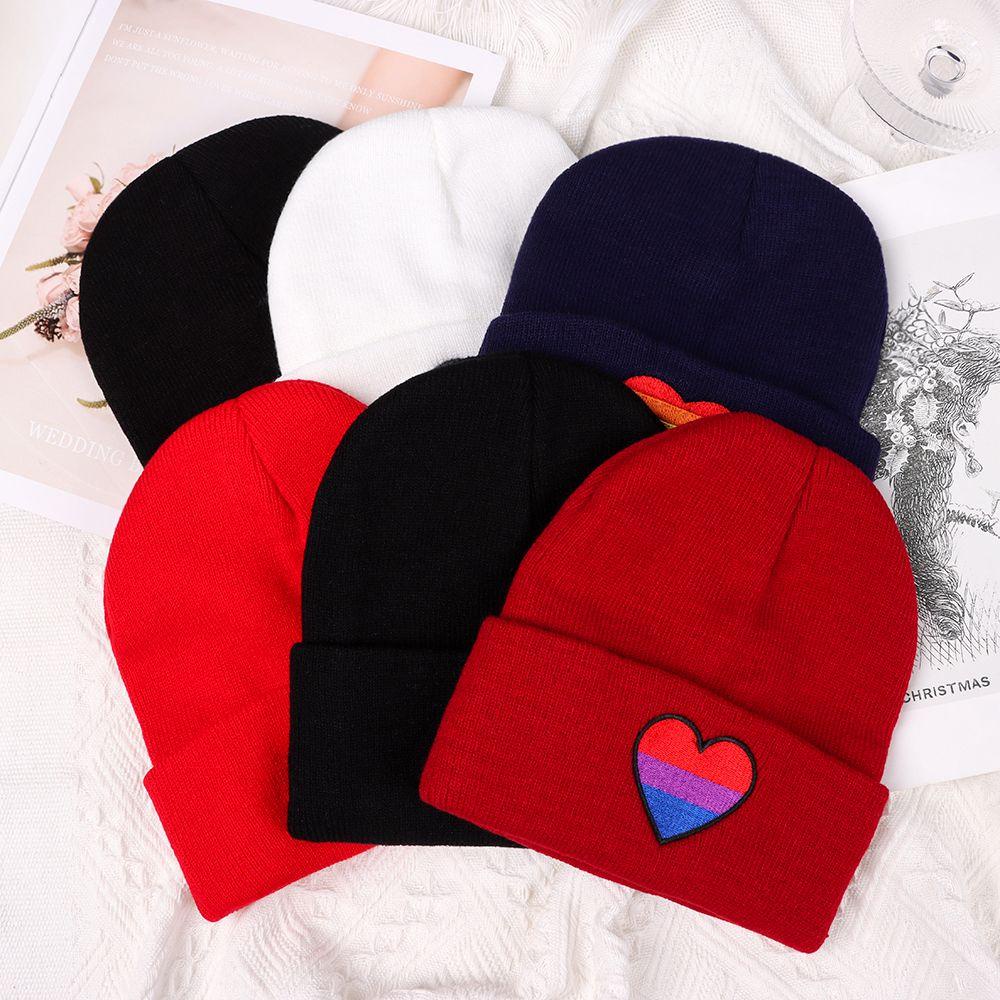 Mũ Dệt Kim Thêu Họa Tiết Xinh Xắn Thời Trang Mùa Đông