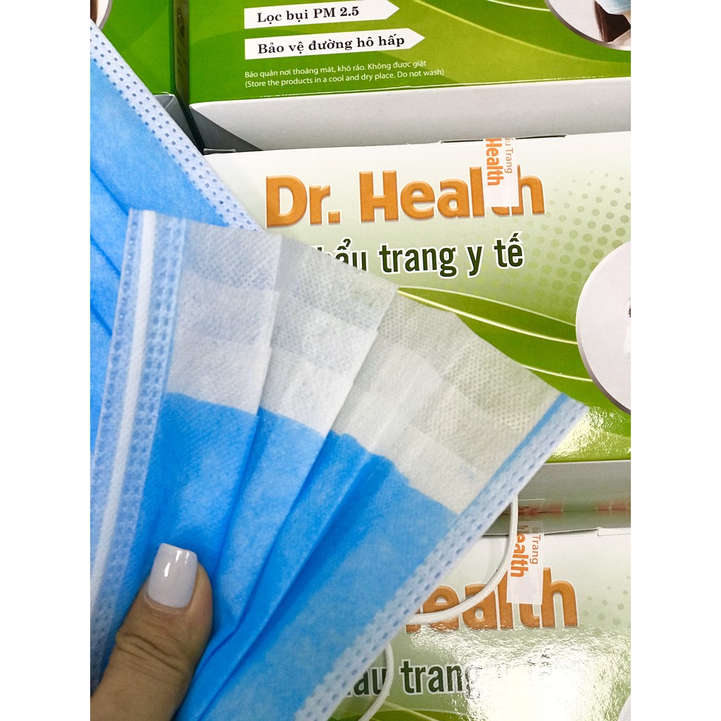 Khẩu Trang Y Tế Dr. Health 4 Lớp - An Toàn - Đầy Đủ Giấy Tờ