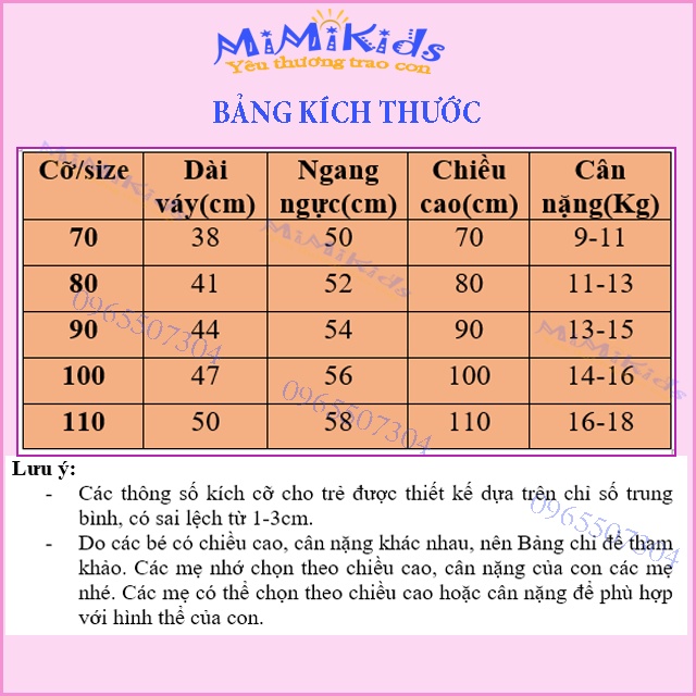Váy bò/váy Jean sát nách cho bé gái từ 1-5 tuổi