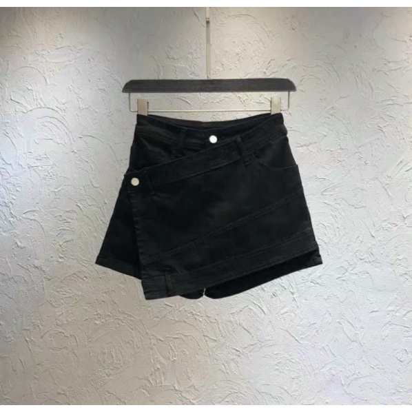 Chân Váy Quần Kaki Đắp Chéo Tà C012 | BigBuy360 - bigbuy360.vn