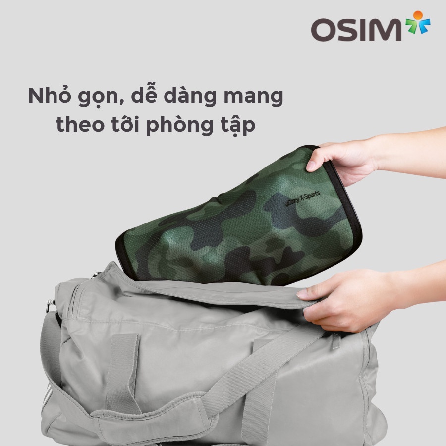 Gối massage thể thao OSIM uCozy X-sports