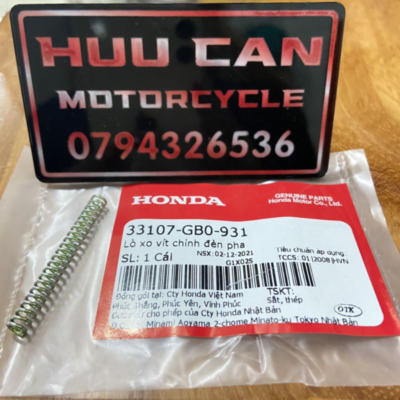 Bộ ốc chỉnh đèn pha Dream honda