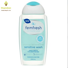 femfresh sensitive wash/ dung dịch vệ sinh Femfresh màu xanh cho da nhạy cảm