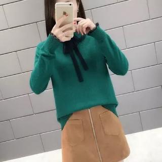 Áo Len Dáng Rộng Kiểu Hàn Quốc