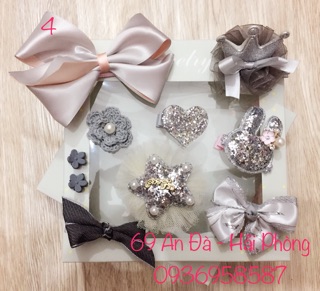 Bộ cặp tóc cho bé gái Hàn Quốc