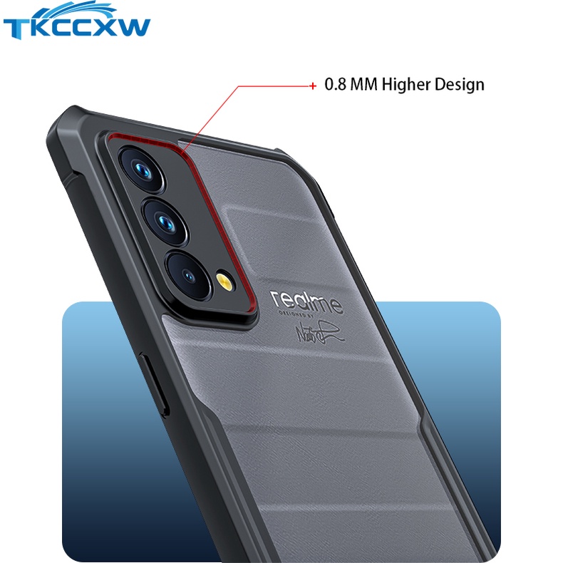 Ốp Điện Thoại Mềm Mặt Trong Suốt Chống Sốc Phong Cách Quân Đội Cho Realme Q3 Pro Gt Neo 2 2t