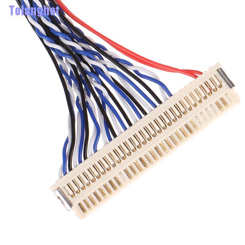 Tolonghot> LVDS Cable FIX-30P-S6 30pin double 2 ch 6-bit dual 6bit LCD panel Screen cable