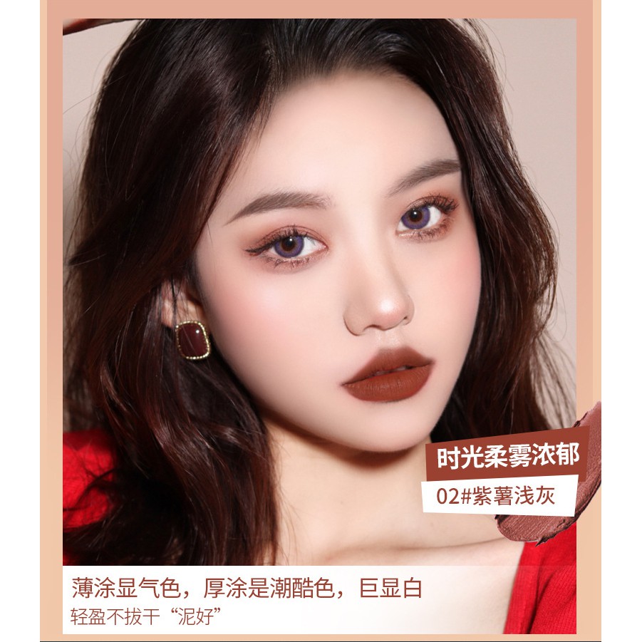 MAFFICK Matte Velvet Lip Glaze Son bóng trang điểm nude không thấm nước và không phai | BigBuy360 - bigbuy360.vn