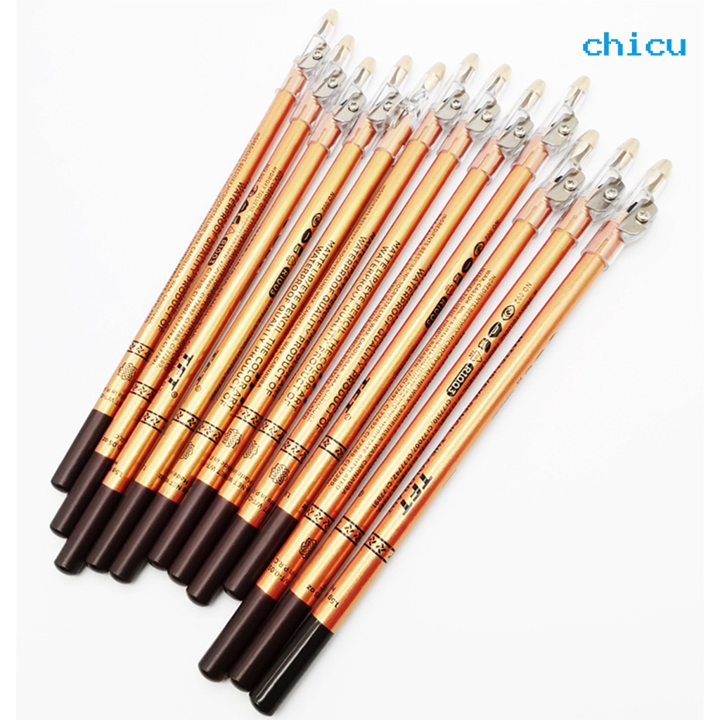 [Hàng mới về] Chì kẻ lông mày chống nước lâu trôi không nhòe có đồ chuốt tiện lợi dễ sử dụng