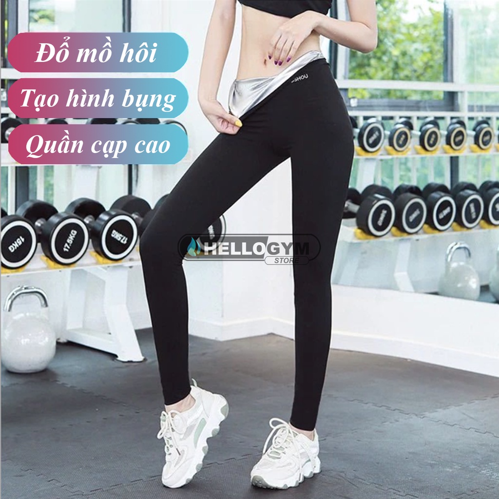 Quần Legging🌸FREESHIP🌸 Đánh Tan Mỡ Đùi, Eo Thon, 1 Tuần Giảm 0.5cm, Giảm Cân Nhanh (Cỡ dài) KN04 | BigBuy360 - bigbuy360.vn
