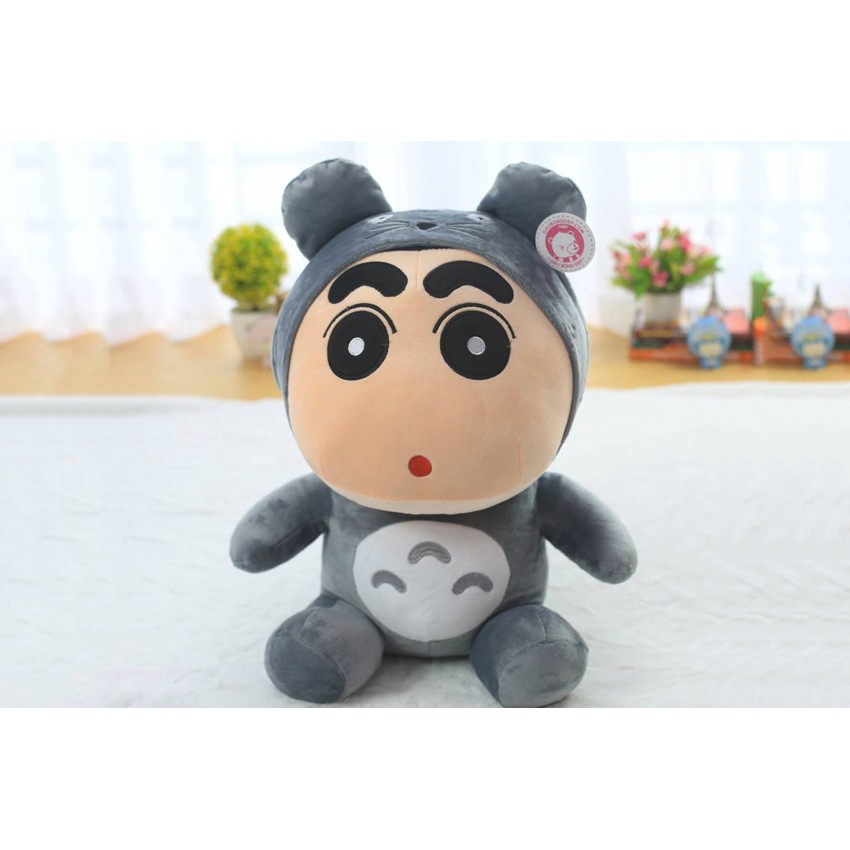 Shin cậu bé bút chì cosplay totoro - Gấu Bông Shin nhồi bông cao cấp 4 size | Gấu Bông Hama