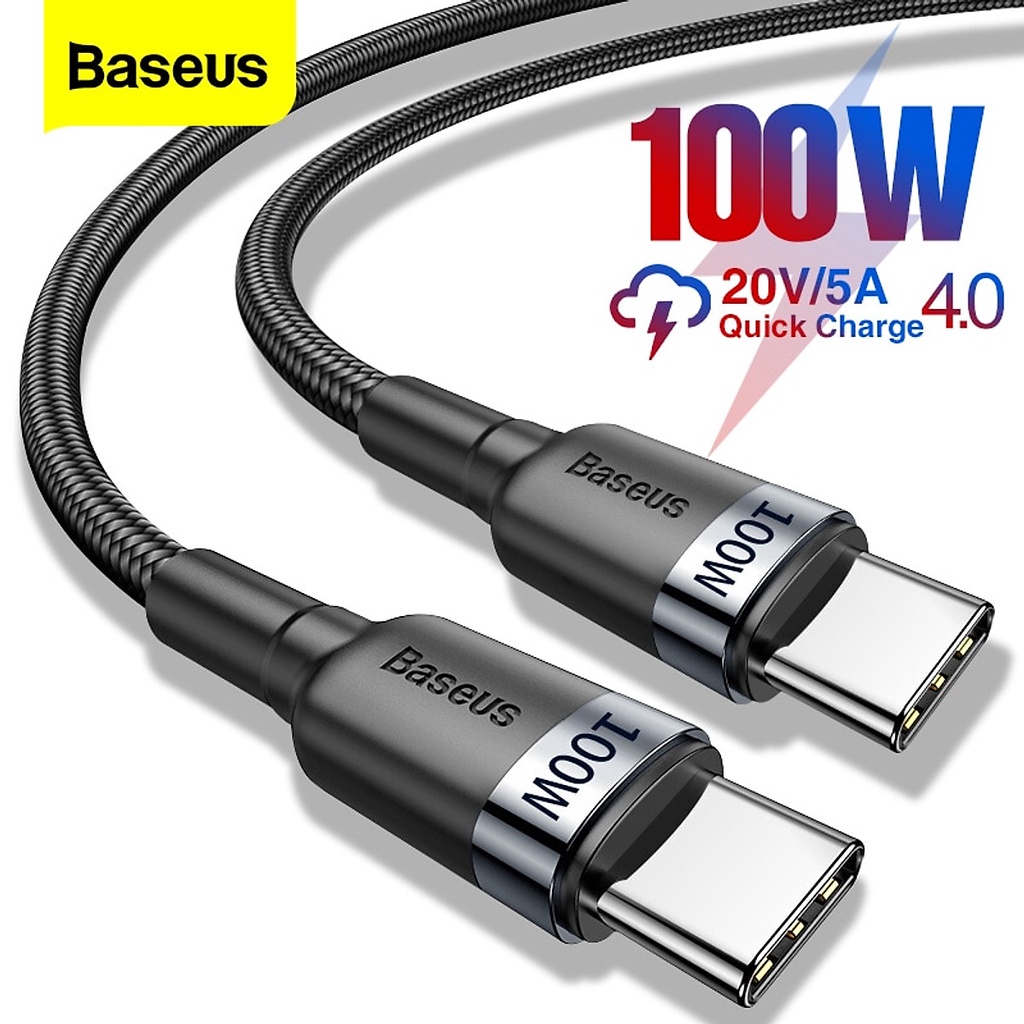 [Dài 2M] Cáp Sạc Nhanh Baseus 100W Type C to Type-c QC 3.0