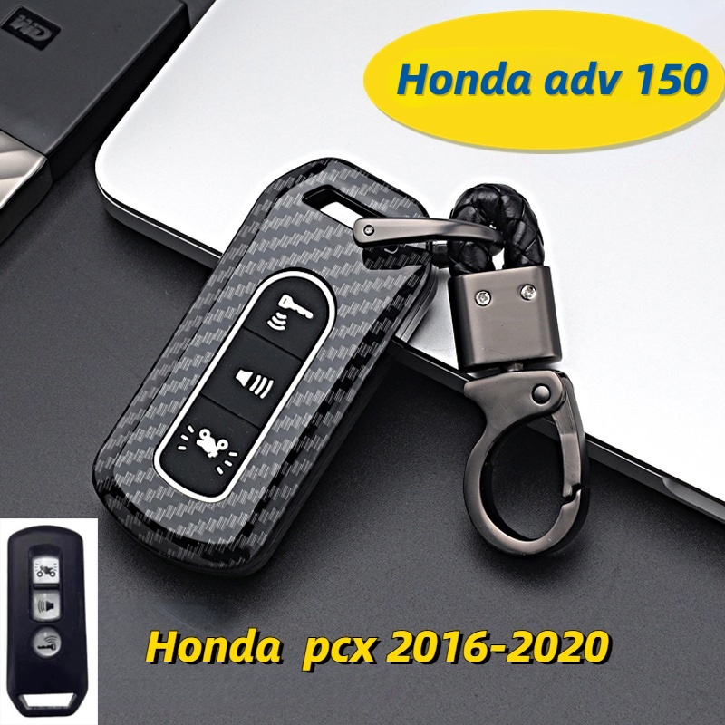Bao da chìa khoá xe SH, SH Mode, PCX, Cub, Adv / Bọc Chìa Khoá smakey 3 nút xe sh 2017-2020,sh mode(ốp carbon) Honda PCX ADV 150 Sh 125 ADV 150 PCX 150