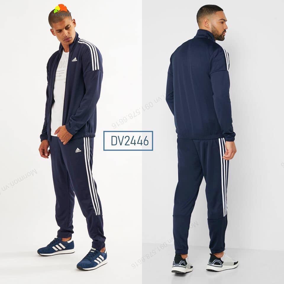 ADIDAS CHÍNH HÃNG - Bộ quần áo nỉ nam Adidas DV2446