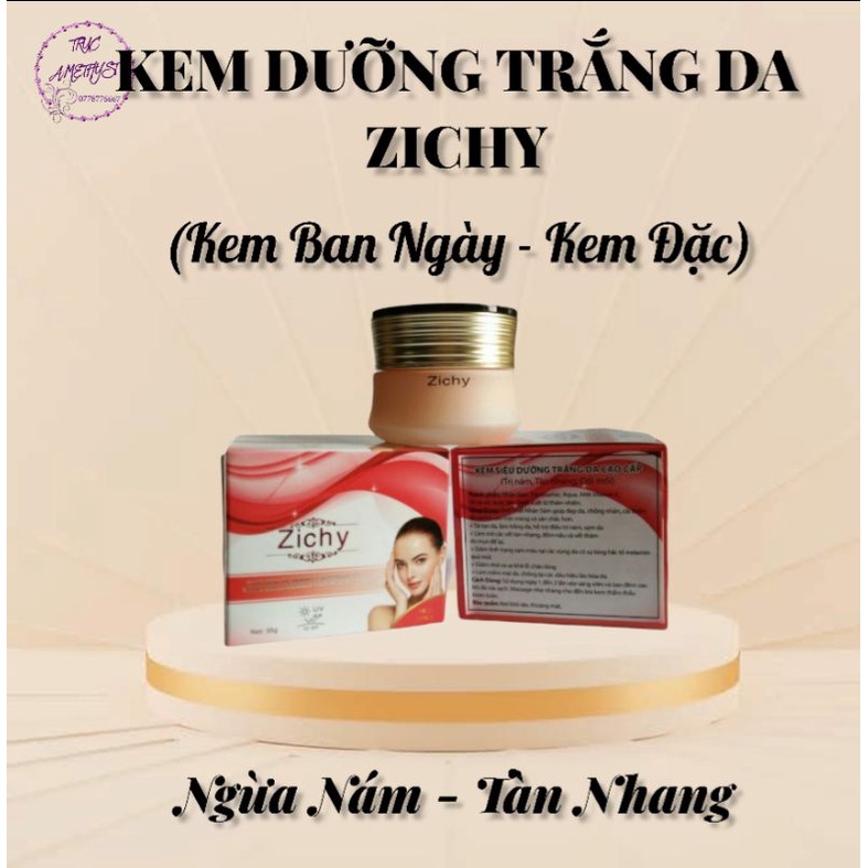 KEM DƯỠNG TRẮNG DA ZICHY NGỪA NÁM TÀN NHANG (KEM ĐẶC)