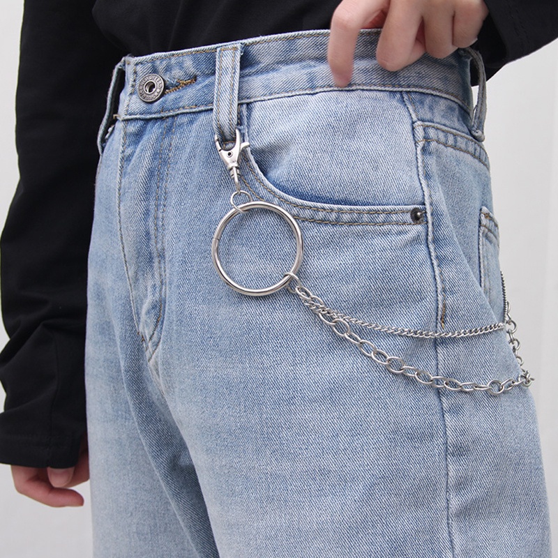 Dây Xích Đeo Thắt Lưng Quần Phong Cách hip hop Harajuku Cá Tính JP5