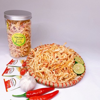 (FREESHIP) MỰC XÉ SỢI HẤP NƯỚC DỪA 200Gram