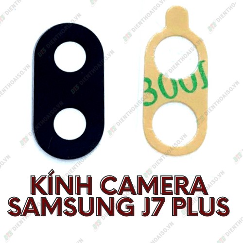 Mặt kính camera samsung J7 Plus