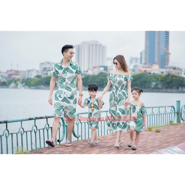 Set đi biển lá dừa 4 người (feedback+ ảnh thật)
