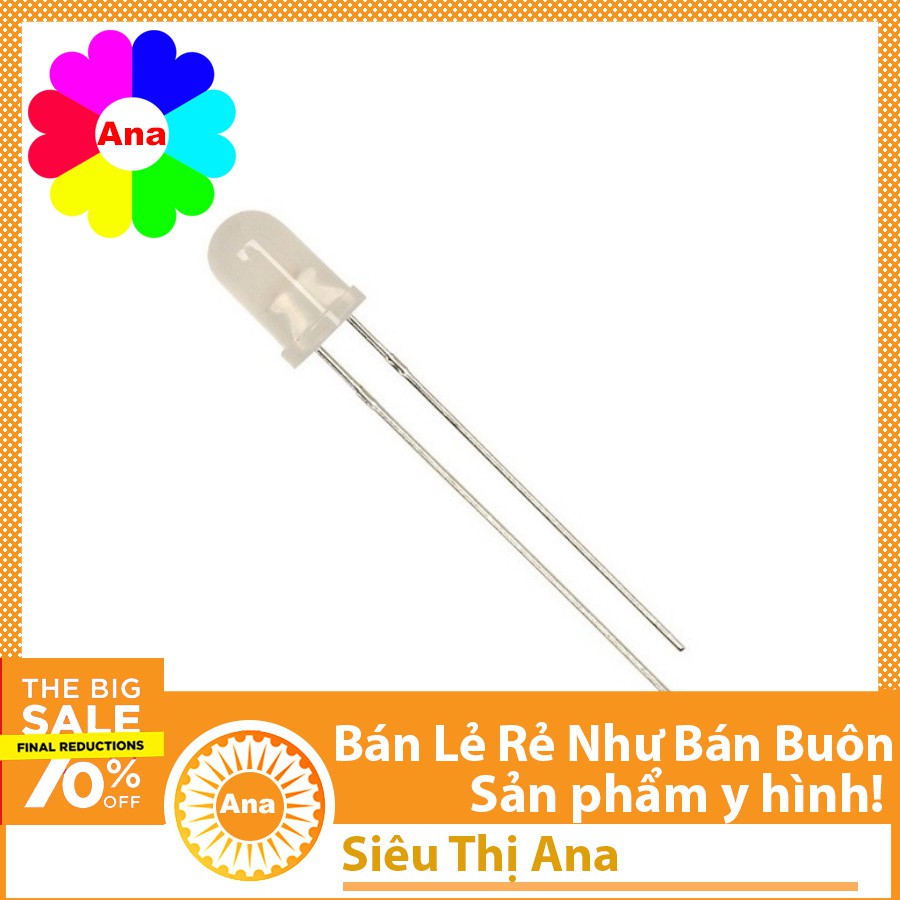 Combo 10 LED 5mm Led Đục