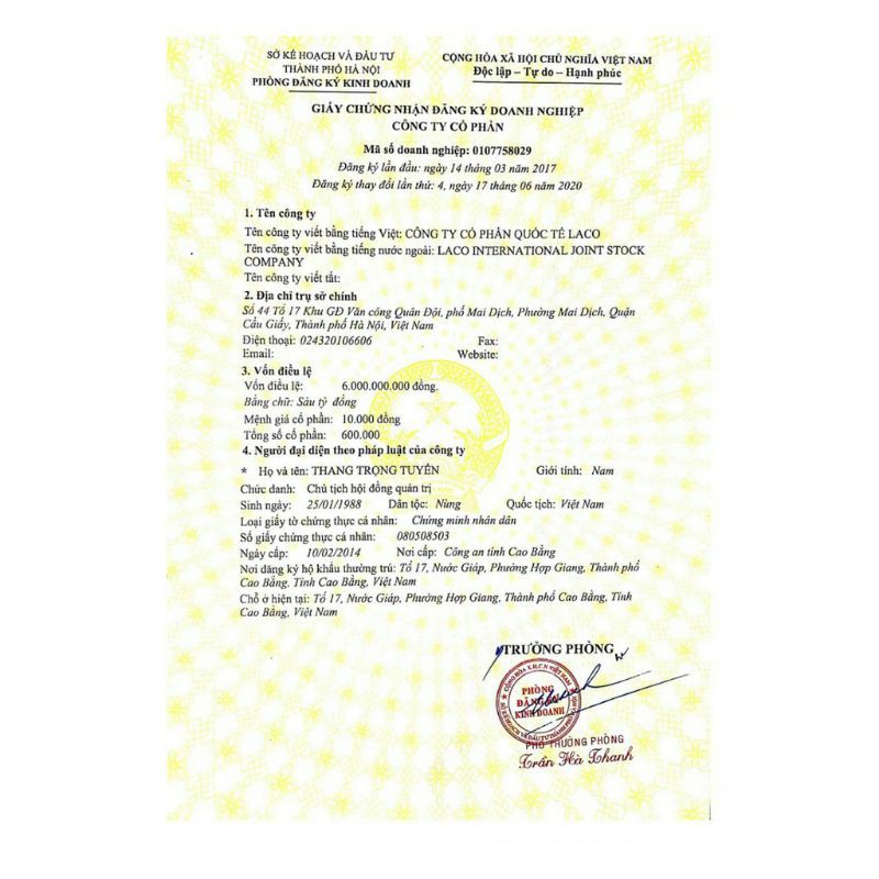 NƯỚC HOA LACO Mini 7ML - EAU DE PARFUM | BigBuy360 - bigbuy360.vn