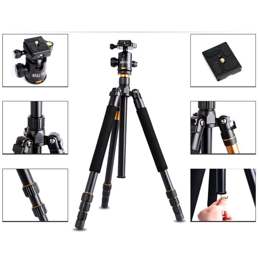 Chân máy ảnh Tripod Beike Q999s ver ii