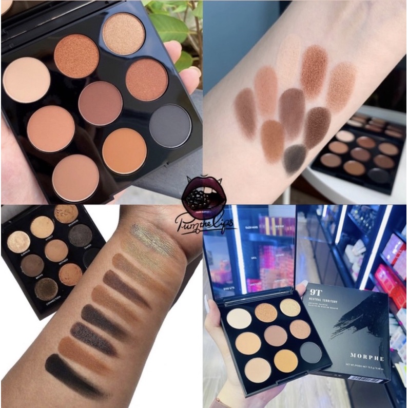 BẢNG PHẤN MẮT MORPHE 9T