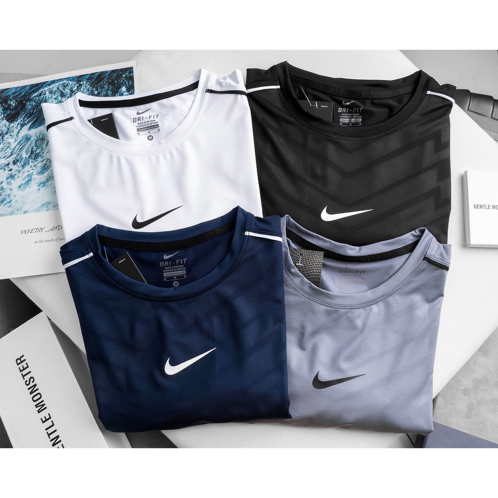 Áo thun nam ngắn tay thể thao chất liệu thun poly lạnh 4 chiều AT45 | BigBuy360 - bigbuy360.vn