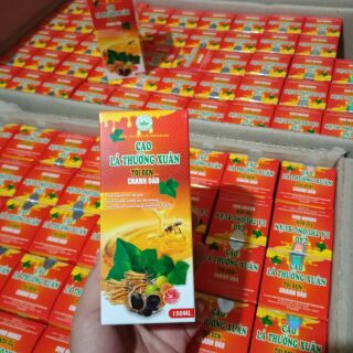 Cao lá thường xuân tỏi đen chanh đào