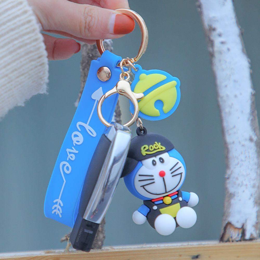 Móc Chìa Khóa Xe Hơi Hình Doraemon Đáng Yêu