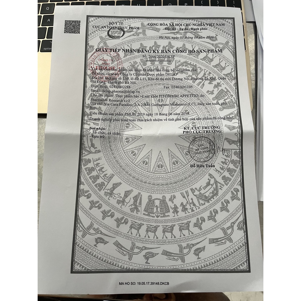 Fitobimbi APPETITO Siro ăn ngon 3 tác động, Chai 200ml