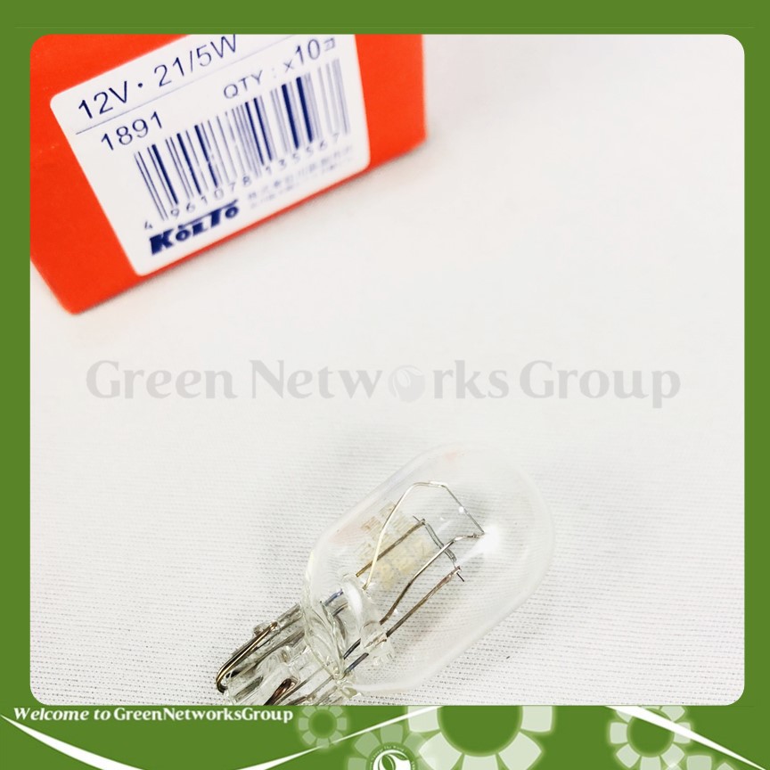 Đèn lùi ô tô chân T20 KOITO 12V 21/5W (2 Dây tóc) Greennetworks