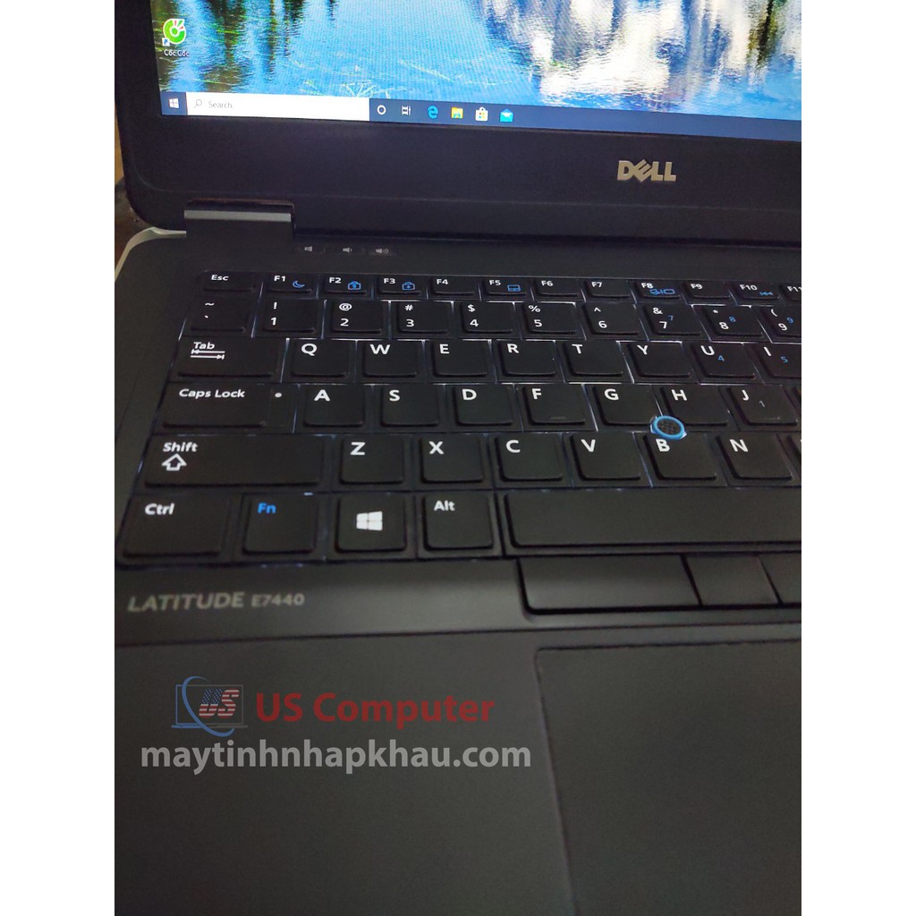 Laptop nhập Dell Latitude E7440 Core i7, Ram  8G, Ssd 256G, 14"