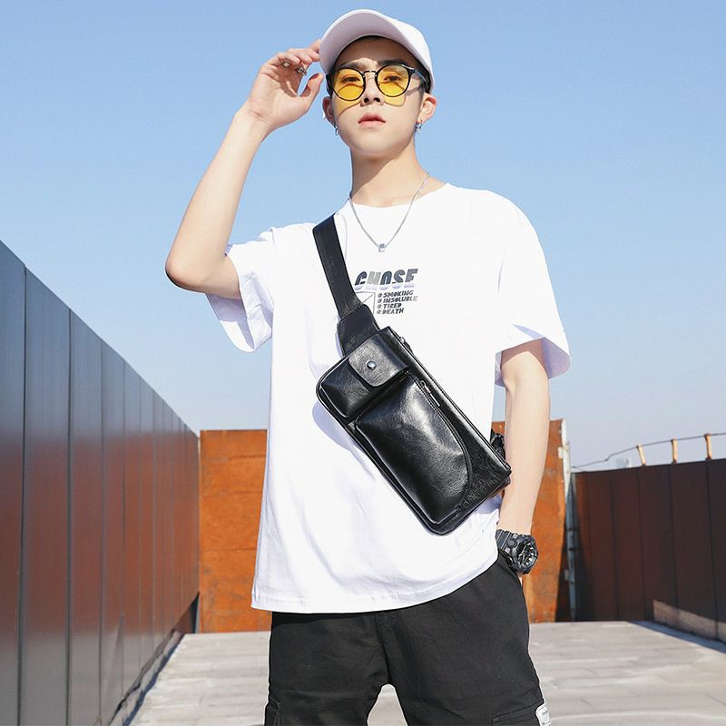 Túi Đeo Chéo Nam Nữ Da PU Chống Nước Cao Cấp - Đeo Bao Tử,  Túi Đeo Bụng, Túi Xách Đeo Hông, Vừa Điện Thoại - Trạm Shop | BigBuy360 - bigbuy360.vn