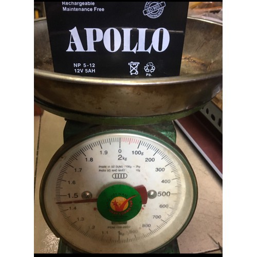 Ắc quy khô APOLLO 12V 5AH - NP 5-12